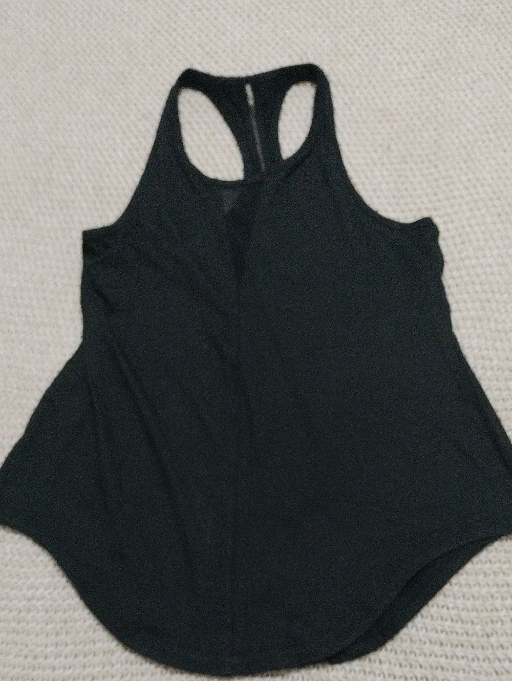 ZYIA Black Racerback Tank Top